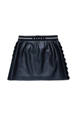 gonna in poliestere nero MARNI KIDS | M01186M00SN0M900